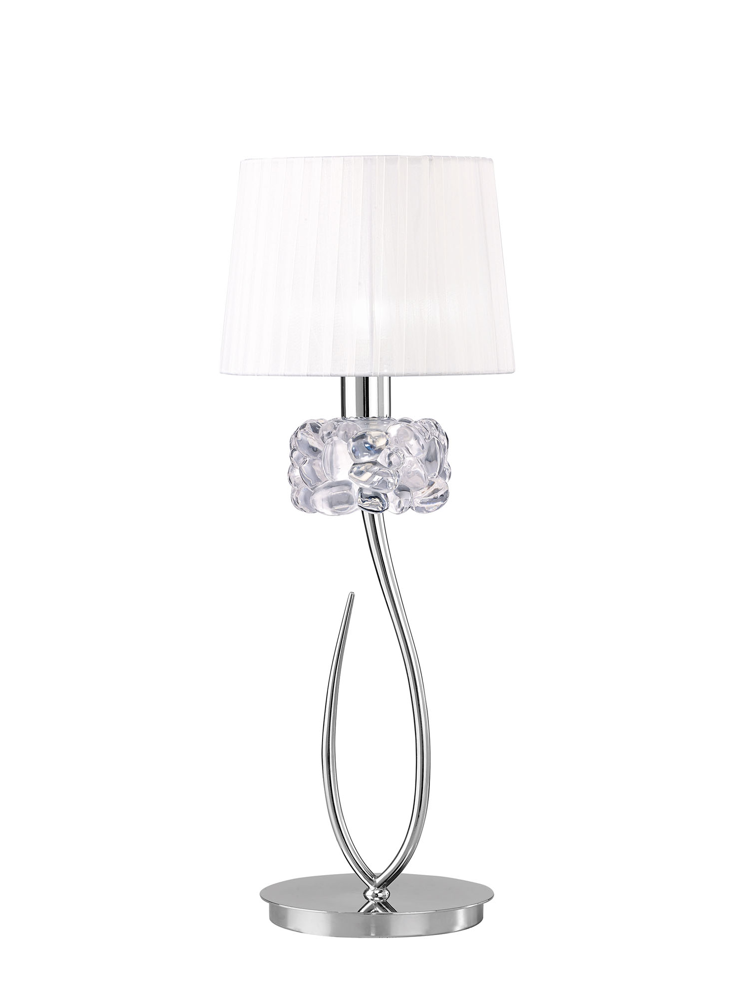 M4636  Loewe 65cm 1 Light Table Lamp
